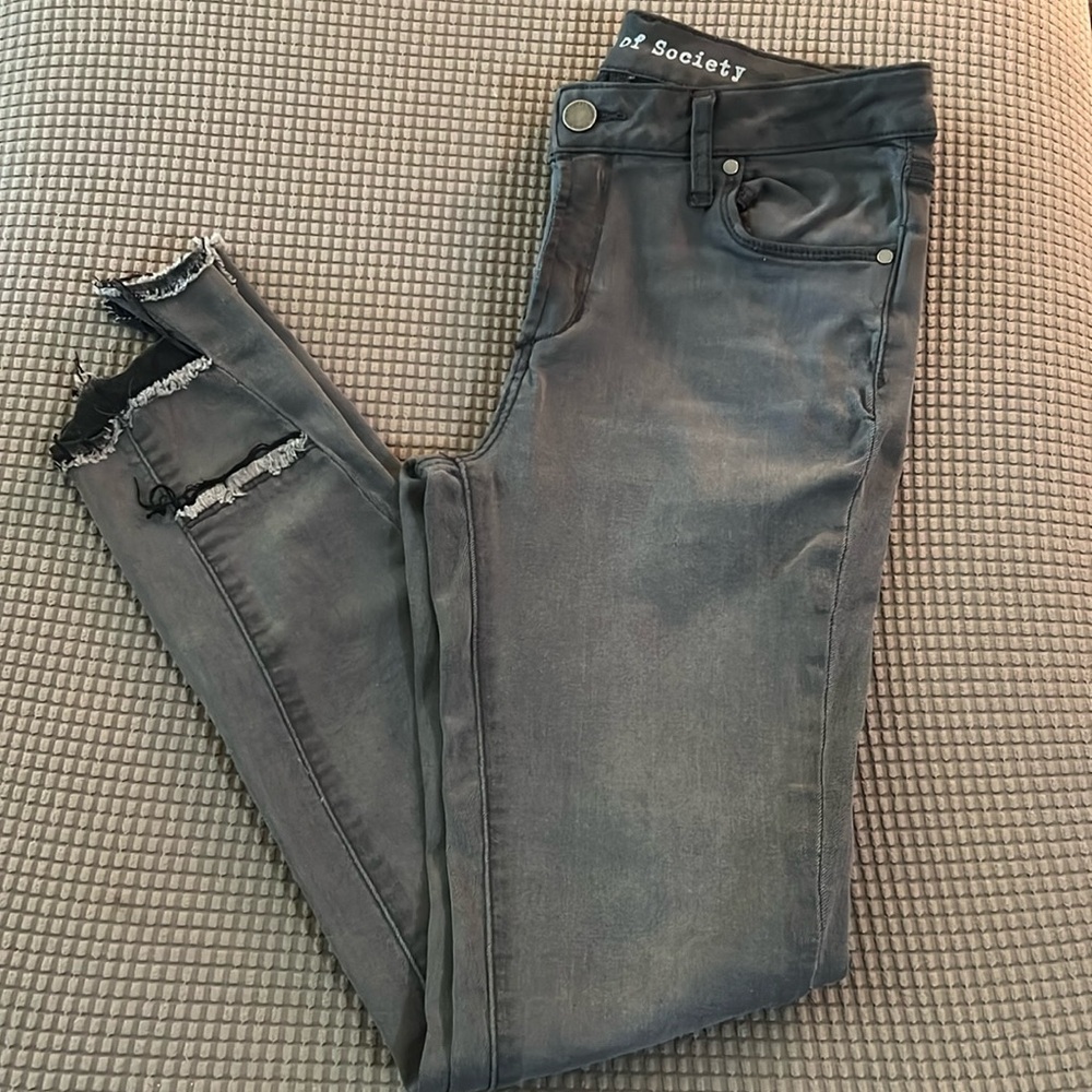 Articles Of Society jeggings. Womens. 28. Gray wash. Great condition.